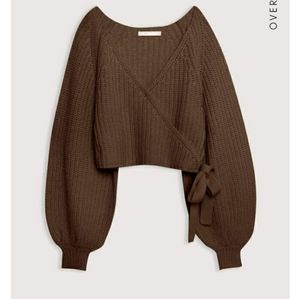 Frank+Oak wrap cardigan